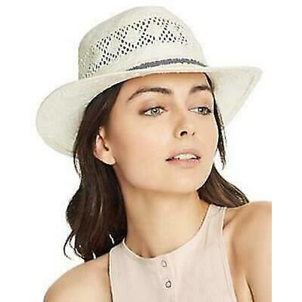 August Hat Company Sun Hats Denim-Trim Woven Hat